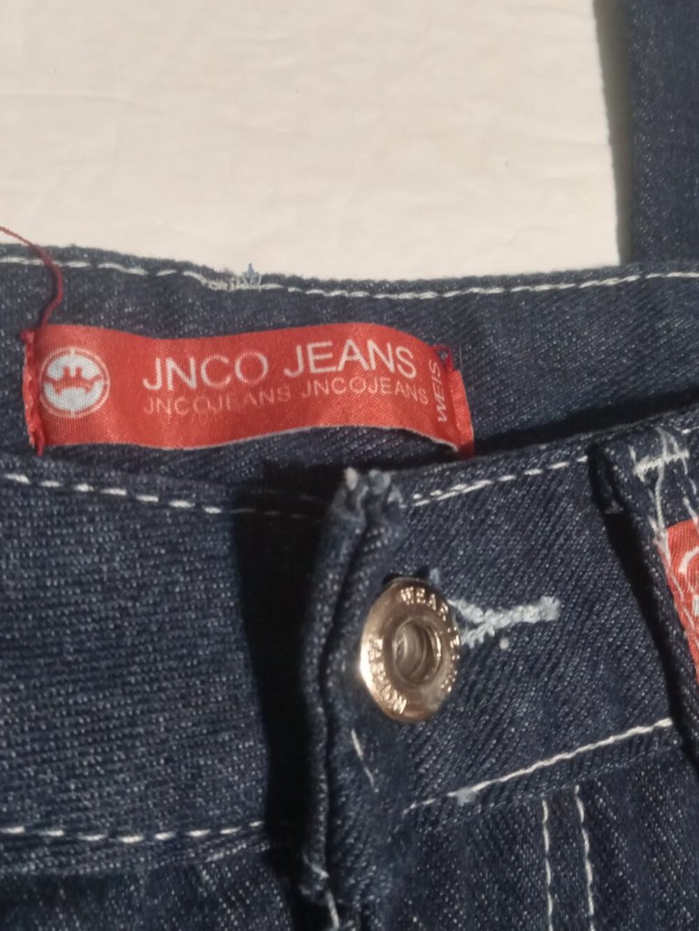JNCO High Waisted Jeans 27x26 - Picture 6 of 9